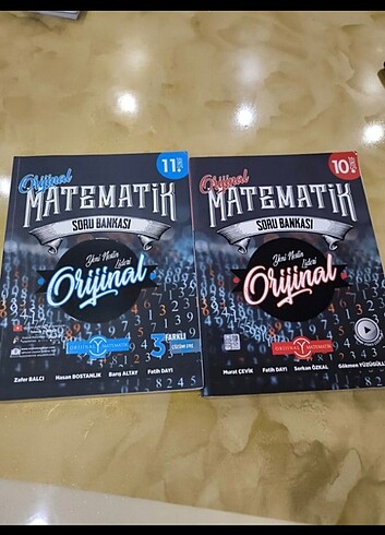 Orijinal Matematik 10-11. Sınıf test kitabı