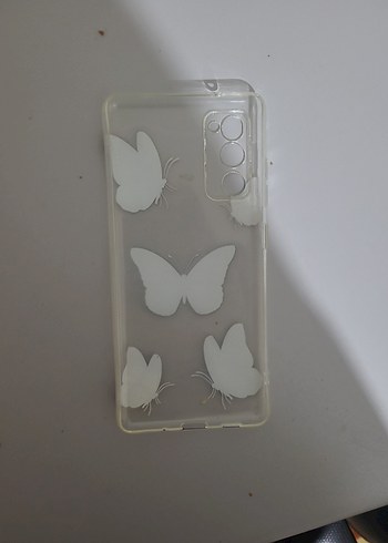 Samsung S20 F, Şeffaf Kelebek Desenli Bohem Telefon Kılıfı - Görsel 6