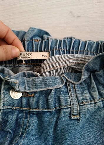38 Beden mavi Renk Df jeans pantolon