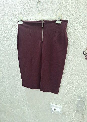 Bordo Etek Fırfırlı - Görsel 4