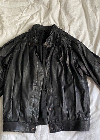 American Vintage Vintage Gercek Deri Ceket