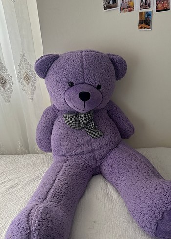 Diger Mor Peluş Ayı Oyuncak
