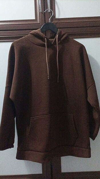 kahverengi sweatshirt