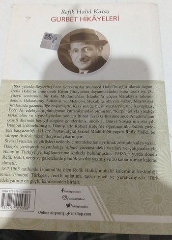 Gurbet Hikâyeleri - Refik Halid Karay - Görsel 2