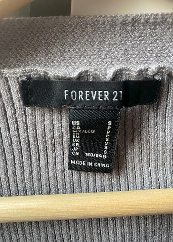 Lila/Gri Düğmeli V Yaka Hırka - Görsel 2