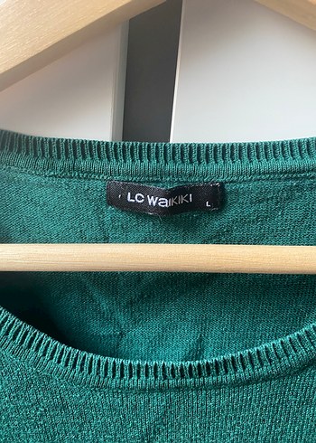 Koyu Yeşil Kazak - Görsel 3