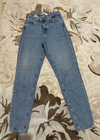 Gevşek Kesim Midi Kot Pantolon - Görsel 2