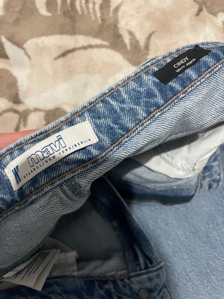 Gevşek Kesim Midi Kot Pantolon - Görsel 3