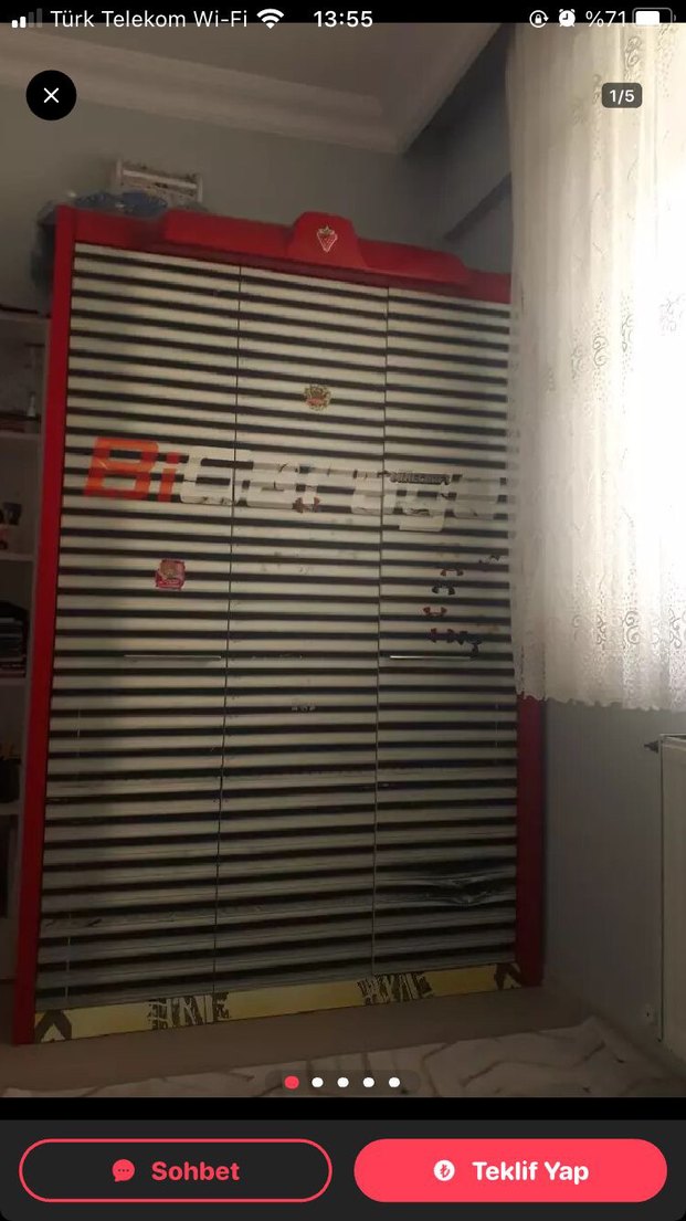 Çilek Mobilya Gardrop Ve Şifonyer - Görsel 3