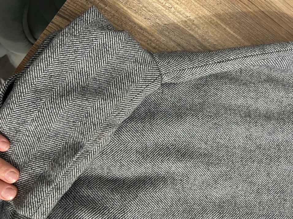 Erkek Çocuk Gri Yün Kaban - Görsel 5