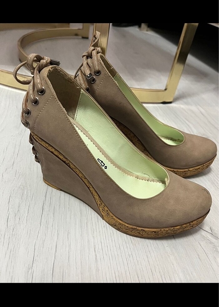 Dolgu Topuk Ayakkabı - Görsel 5