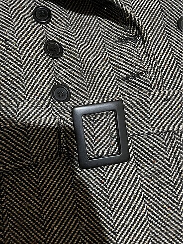 Kemerli Kışlık Kalın Kaban - Görsel 7