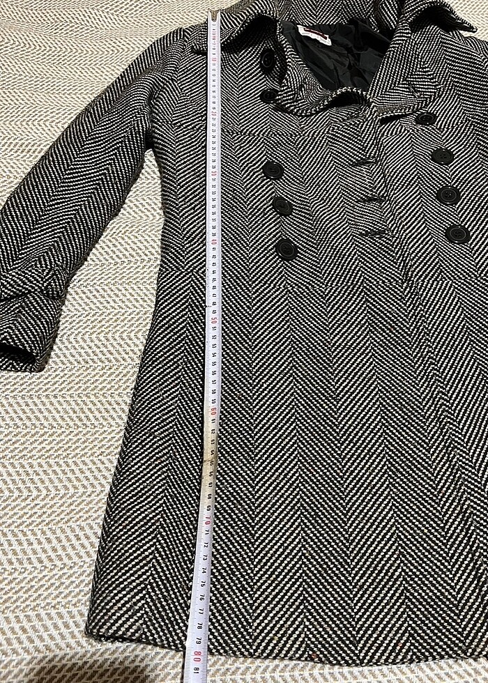 Kemerli Kışlık Kalın Kaban - Görsel 5