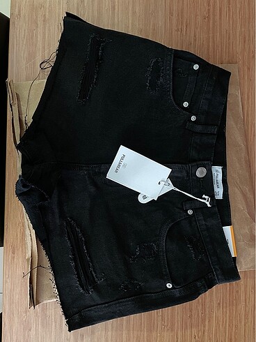 Pull and Bear Pull&Bear etiketli kot şort