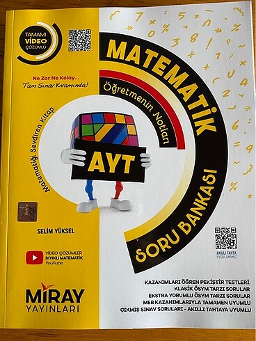 Miray ayt matematik soru bankası