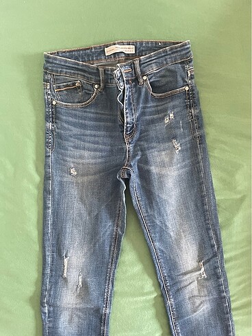 stradivarius yüksek bel jean