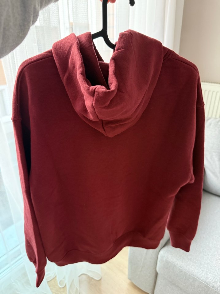 Zara Bordo Sweatshirt - Görsel 2