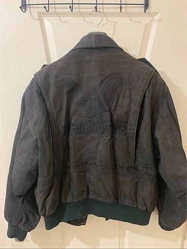 l/xl Beden Us Force vintage bomber ceket