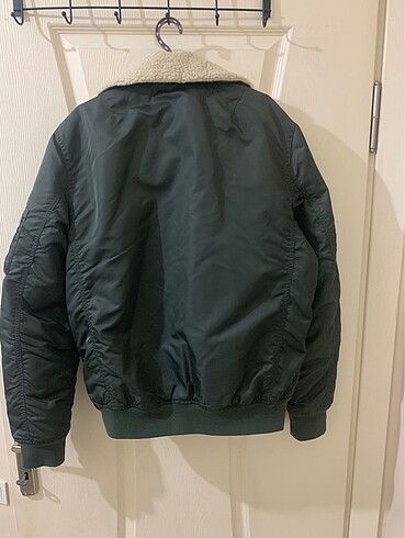m Beden yeşil Renk Lee bomber mont