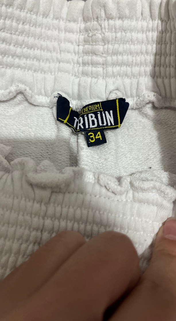 Koleksiyon ürünü Beyaz Kadın Eşofman Altı - Görsel 2