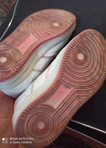 33 Beden beyaz Renk Kız Çocuk Beyaz Cırtlı Sneaker