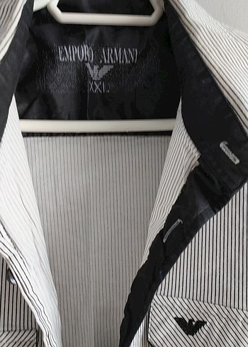 Düğmeli Uzun Kollu Beyaz Keten Erkek Gömlek - Görsel 3