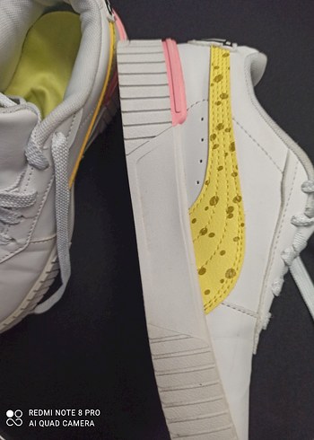 35 Beden çeşitli Renk Puma Kadın Renkli Velcro Spor Ayakkabı
