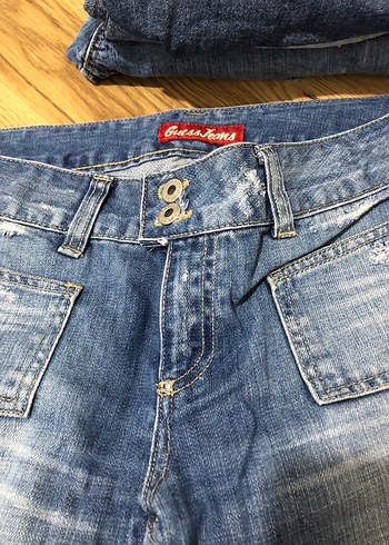 Guess Jeans Mavi Yikamali Denim Jean