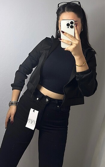 Zara Zara Siyah Jean