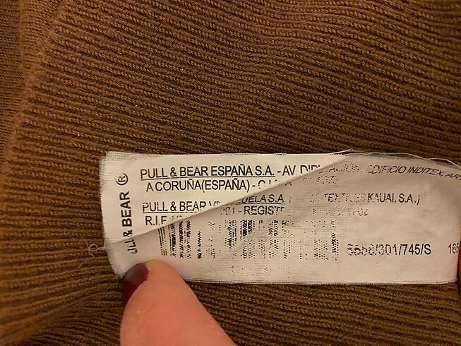 Pull and Bear PULL&BEAR BALIKÇI KAZAK