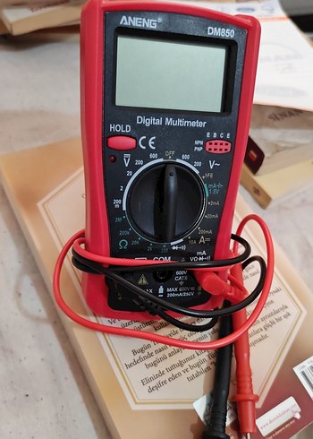 Renkli Dijital Multimetre DM85 - Görsel 2