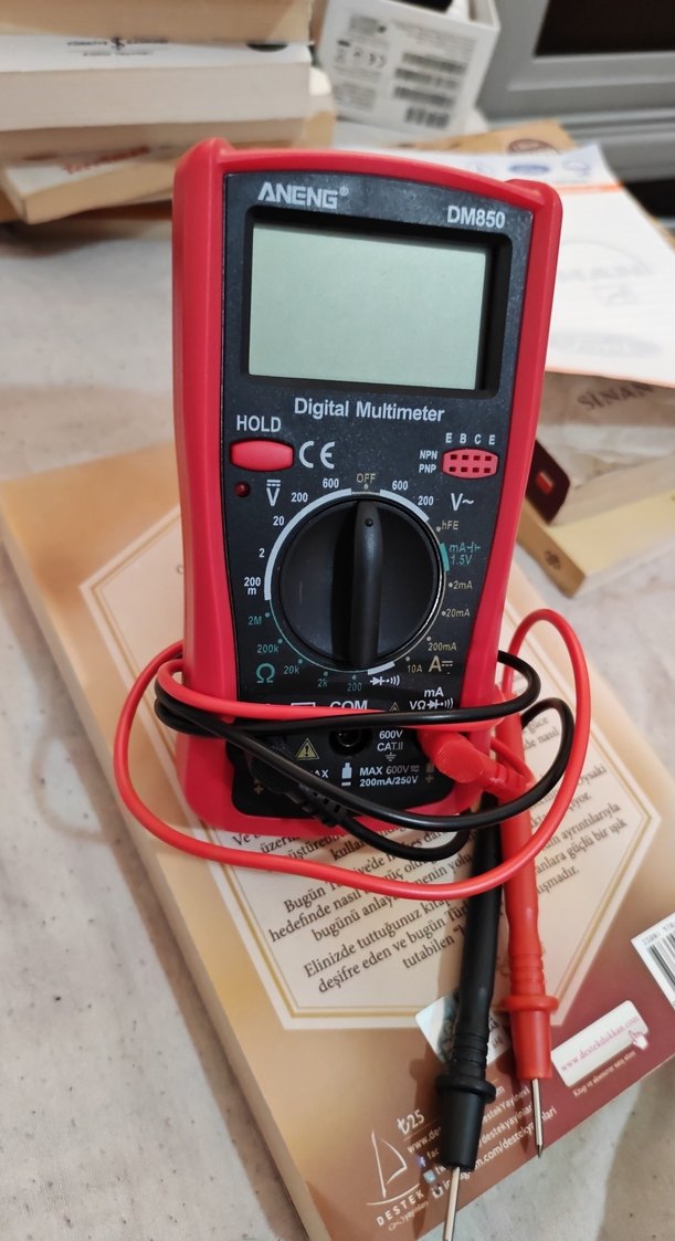 Renkli Dijital Multimetre DM85 - Görsel 2