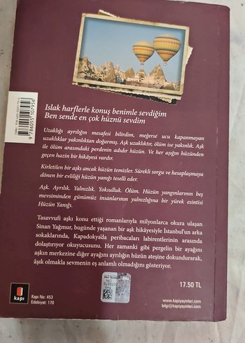 Hüzün Yanığı - Sinan Yağmur Romanı - Görsel 2