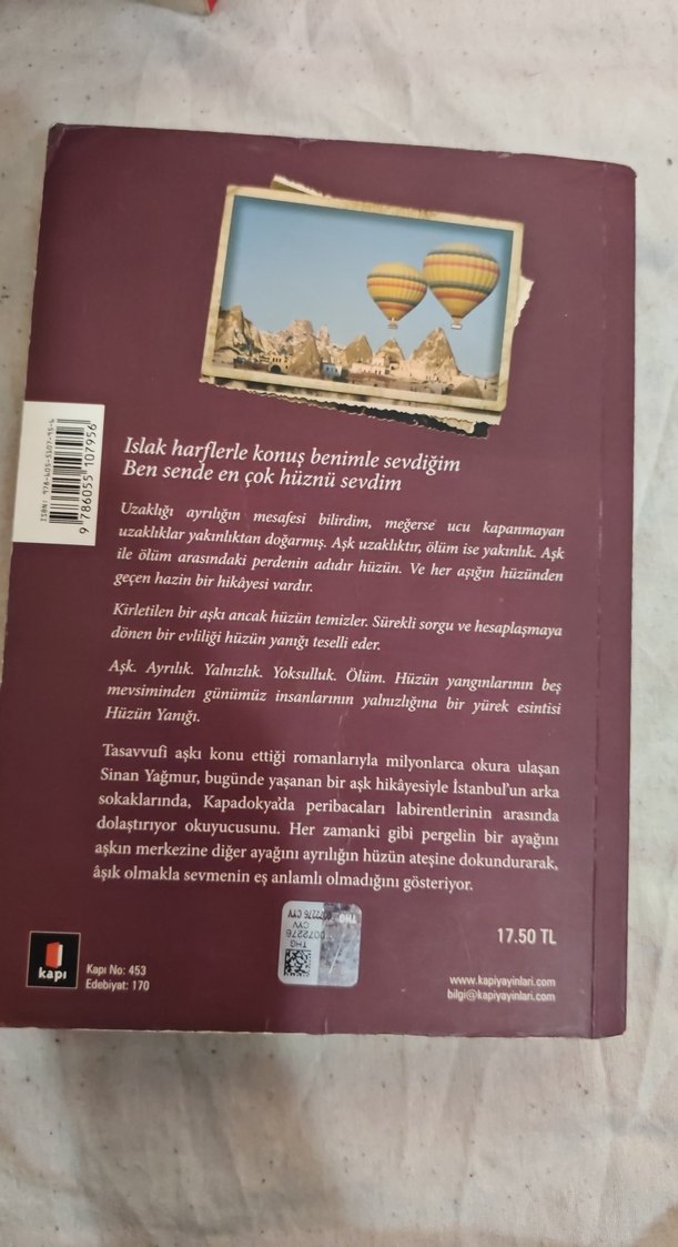 Hüzün Yanığı - Sinan Yağmur Romanı - Görsel 2
