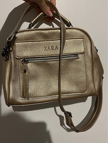 Zara Gold Çanta