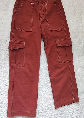 Urban Outfitters Kiremit Renk Kargo Jean