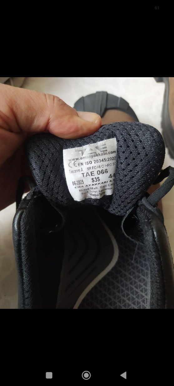 Kahverengi Erkek 44 numara TAE 066 Hiç giyilmedi. - Görsel 4