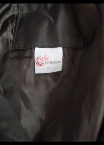 Siyah  Xl beden Erkek Güvenlik Görevlisi dış mont - Görsel 4