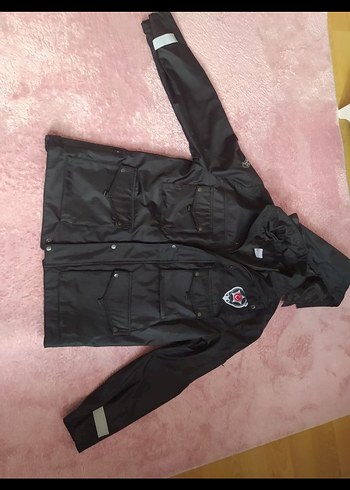 Siyah  Xl beden Erkek Güvenlik Görevlisi dış mont - Görsel 2