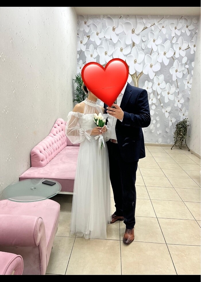 Vintage gelinlik nikah elbisesi - Görsel 2