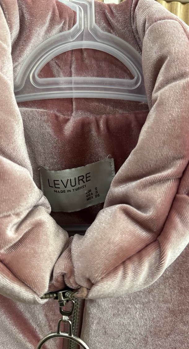 Parlak Pembe Kadın Fermuarlı Yumuşak Ceket - Görsel 3