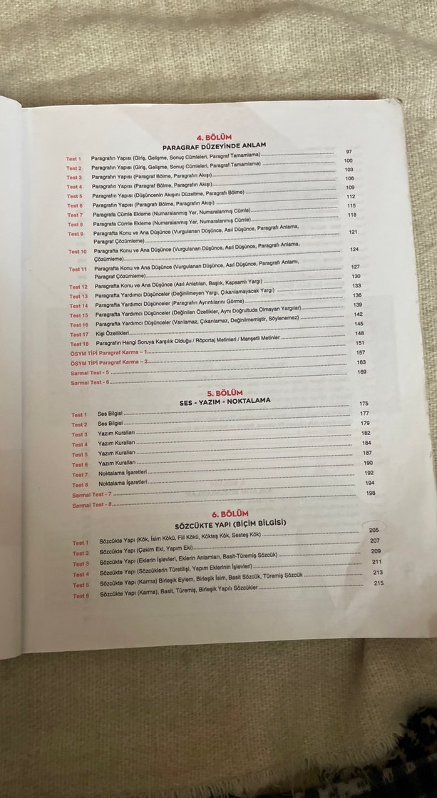 TYT Türkçe Soru Bankası 1. Oturum - Görsel 3