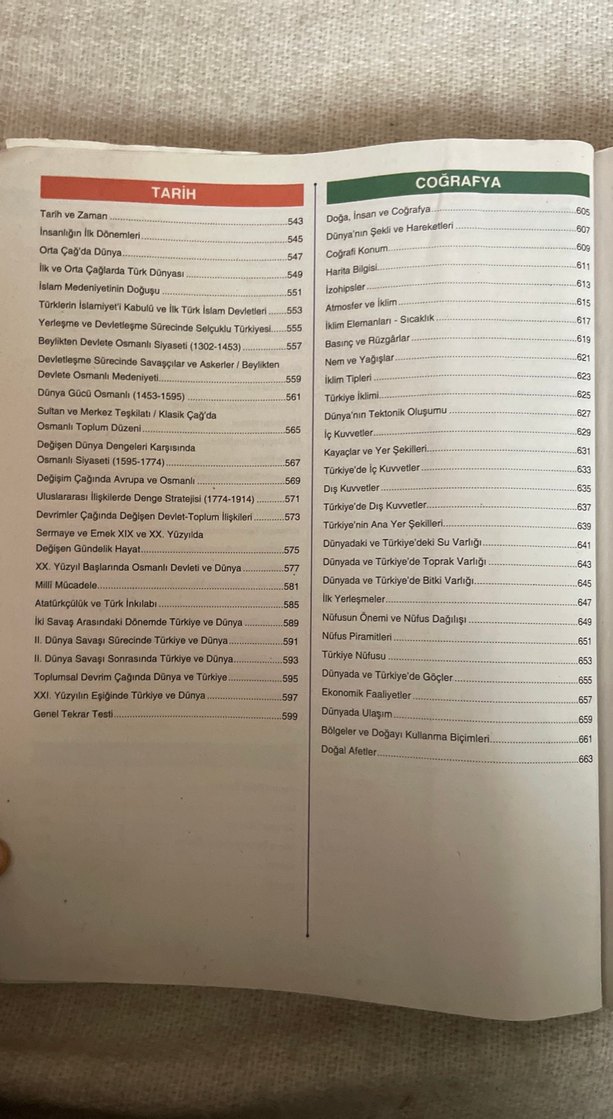 TYT Tüm Dersler Soru Bankası - Görsel 2