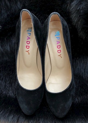 Siyah Topuklu Ayakkabı - Görsel 5