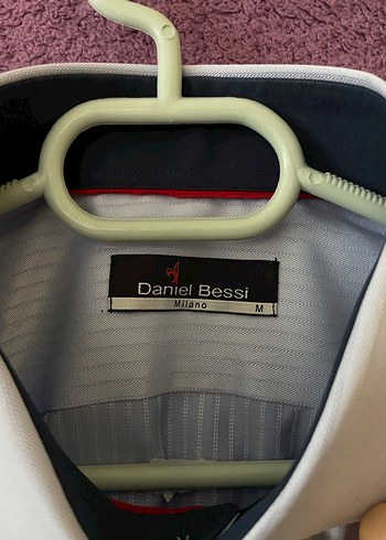 Daniel Bessi mavi Çizgili Erkek Gömlek - Görsel 3