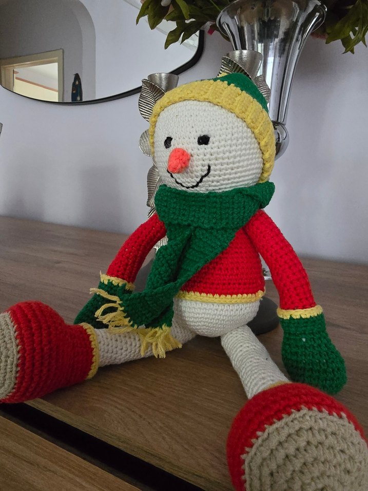 Amigurami Kardan Adam - Görsel 5