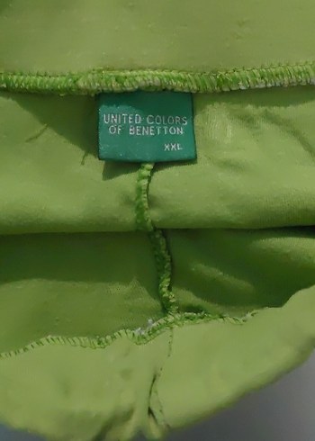 Yeşil Mini  Şort - Görsel 5