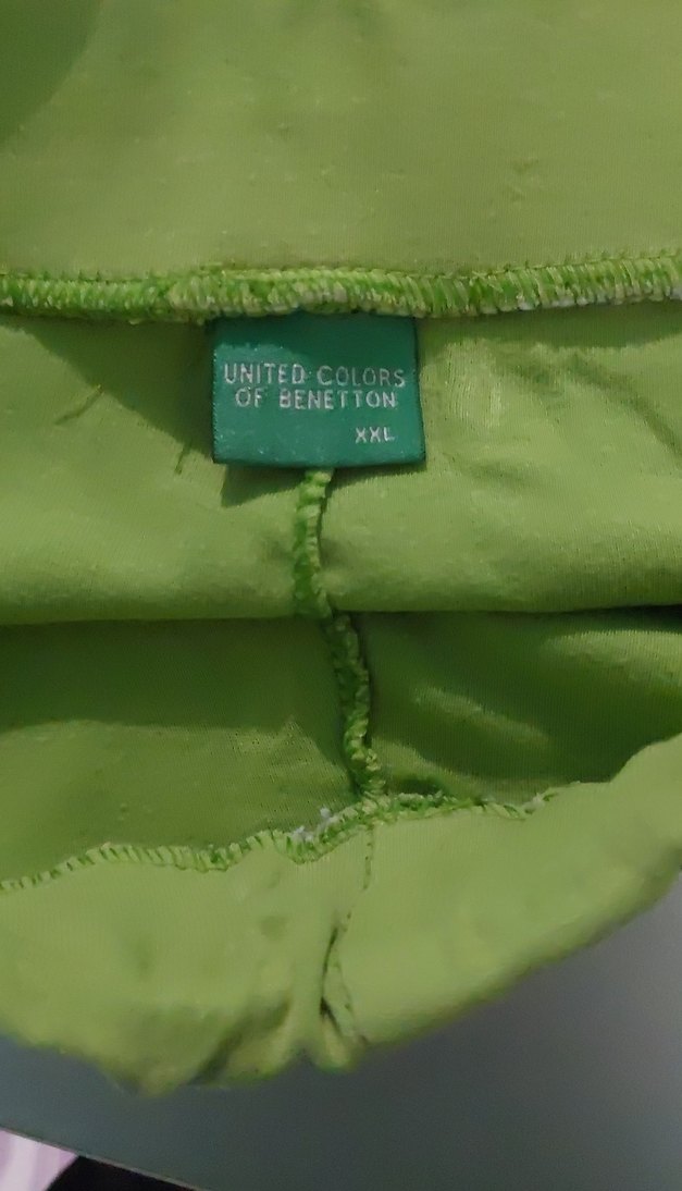 Yeşil Mini  Şort - Görsel 5