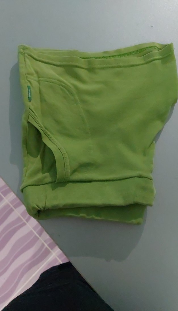 Yeşil Mini  Şort - Görsel 2