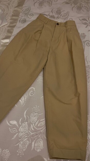 xs Beden camel Renk ZW COLLECTİON BALLOON PANTOLON